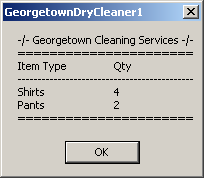 Georgetown Dry Cleaner