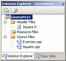 Solution Explorer