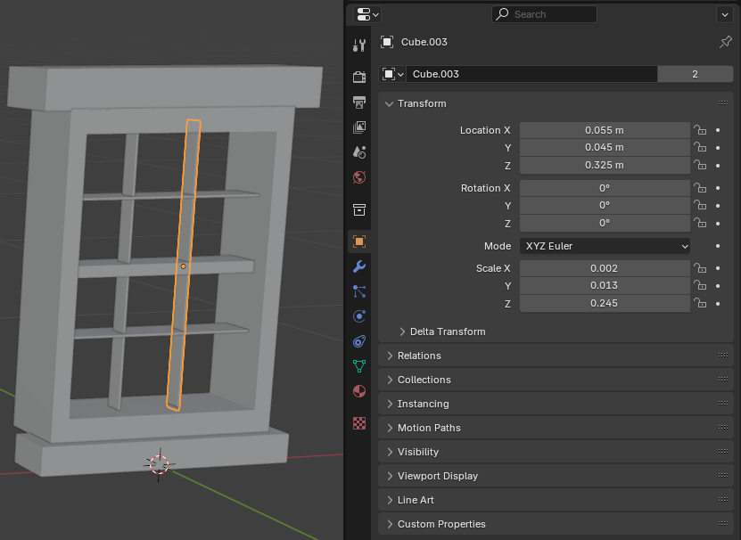 Modeling Windows Bars