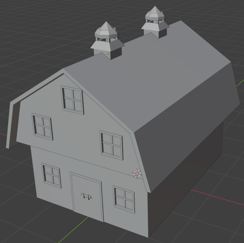 Barn - Modeling Barn Chimneys