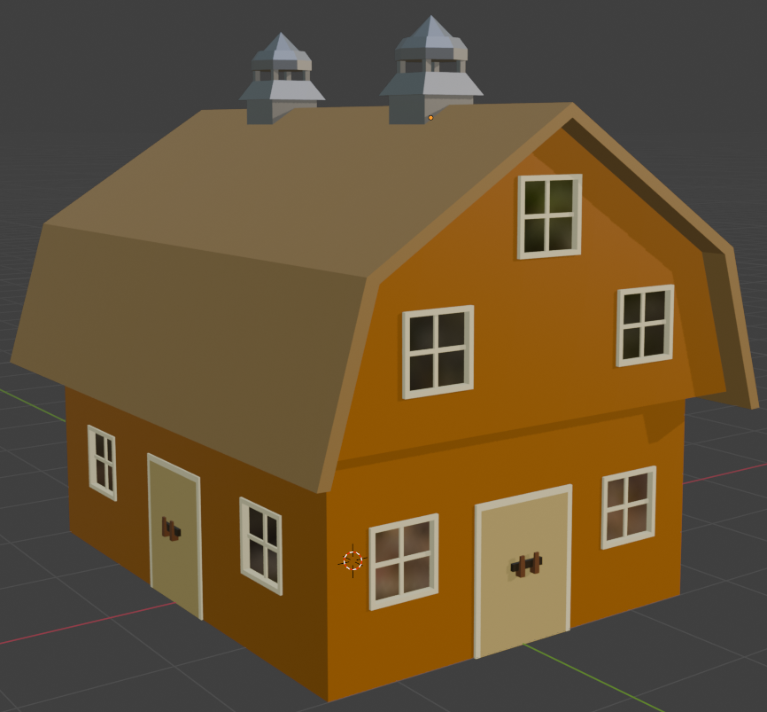 Barn - Modeling a Barn Chimney