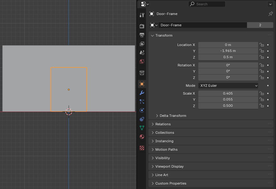 Barn - Modeling a Window