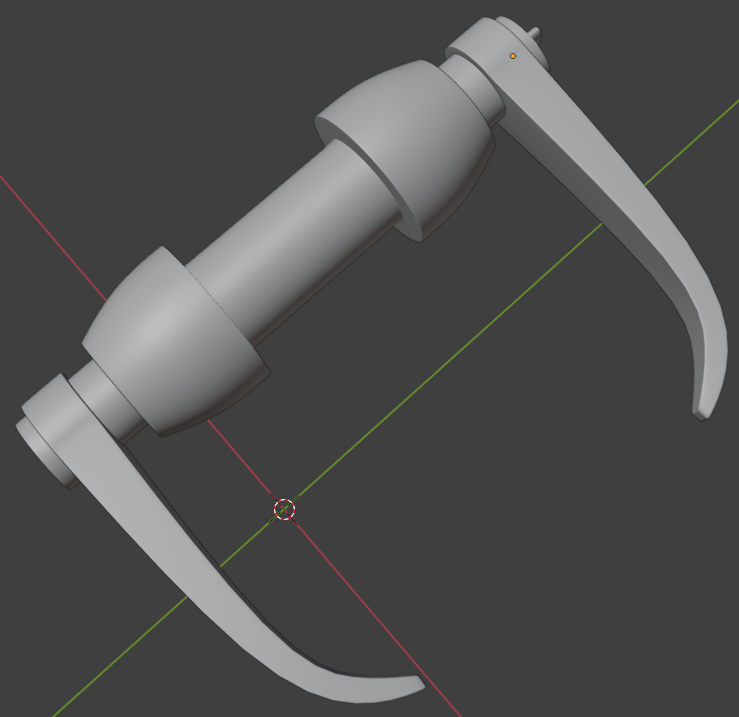 Modeling a Simple External Door Handle