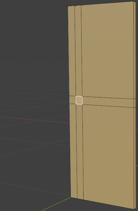 Barn - Modeling a Door Leaf