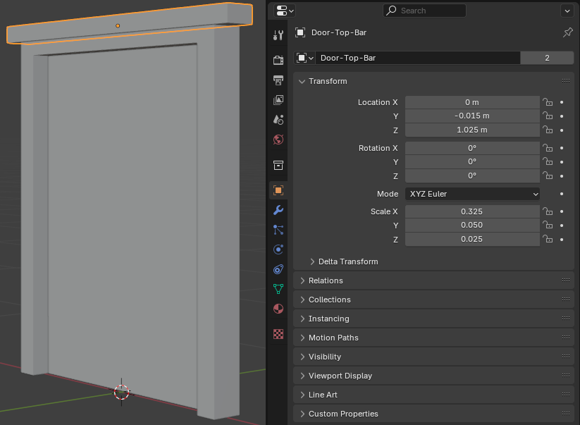 Modeling the Walls of a House