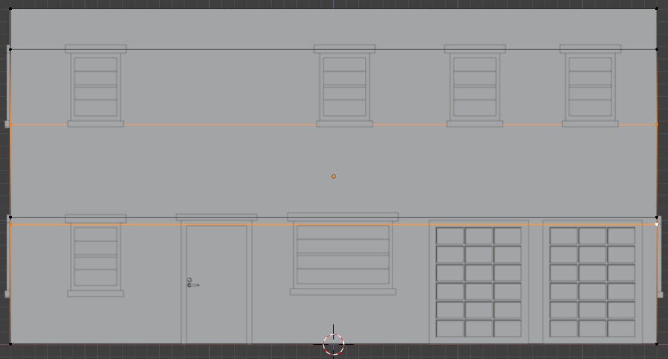 Modeling a Medium House - Creating Loop Cuts