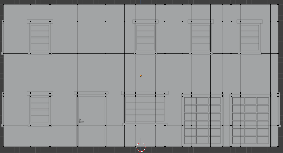 Modeling a Medium House - Creating Loop Cuts