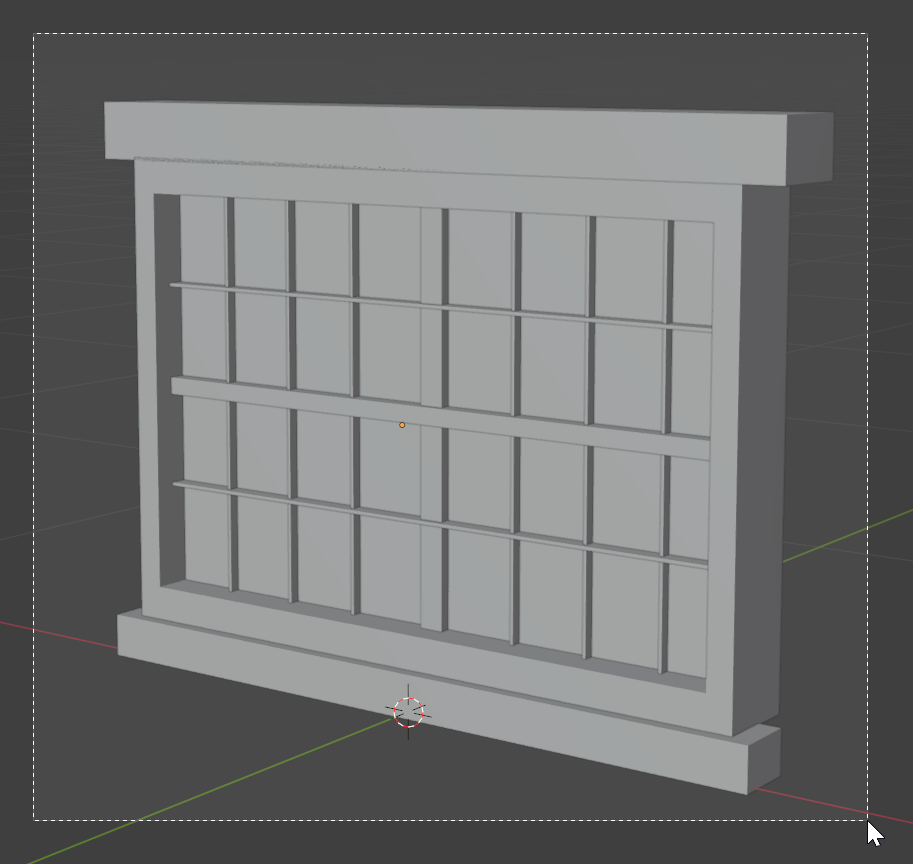 Modeling a Medium House - Adding a Window