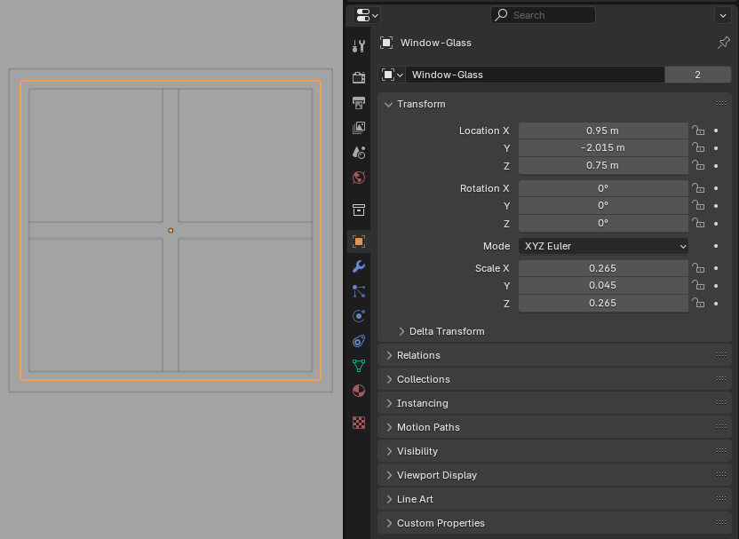 Barn - Modeling Windows Bars