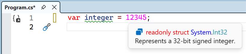 Declaring a Variant Integral Variable