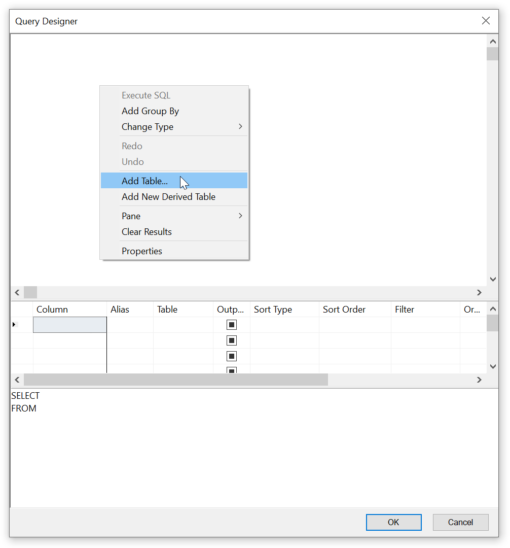 Query Designer
