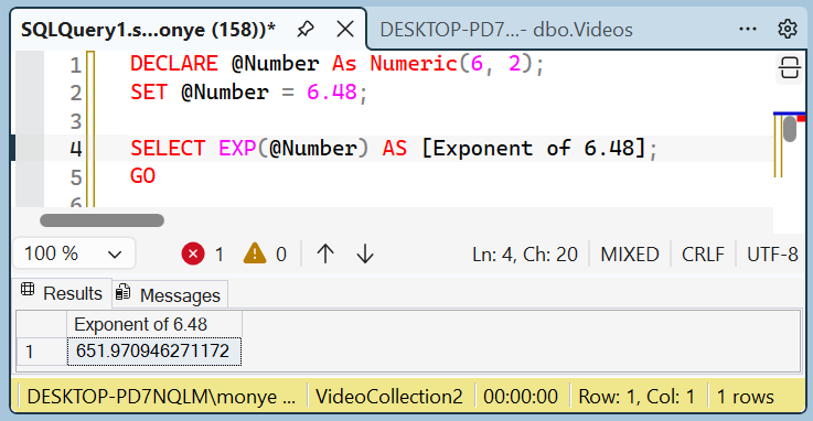 Exponentiation