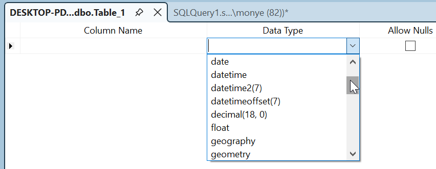 Date-Based Columns