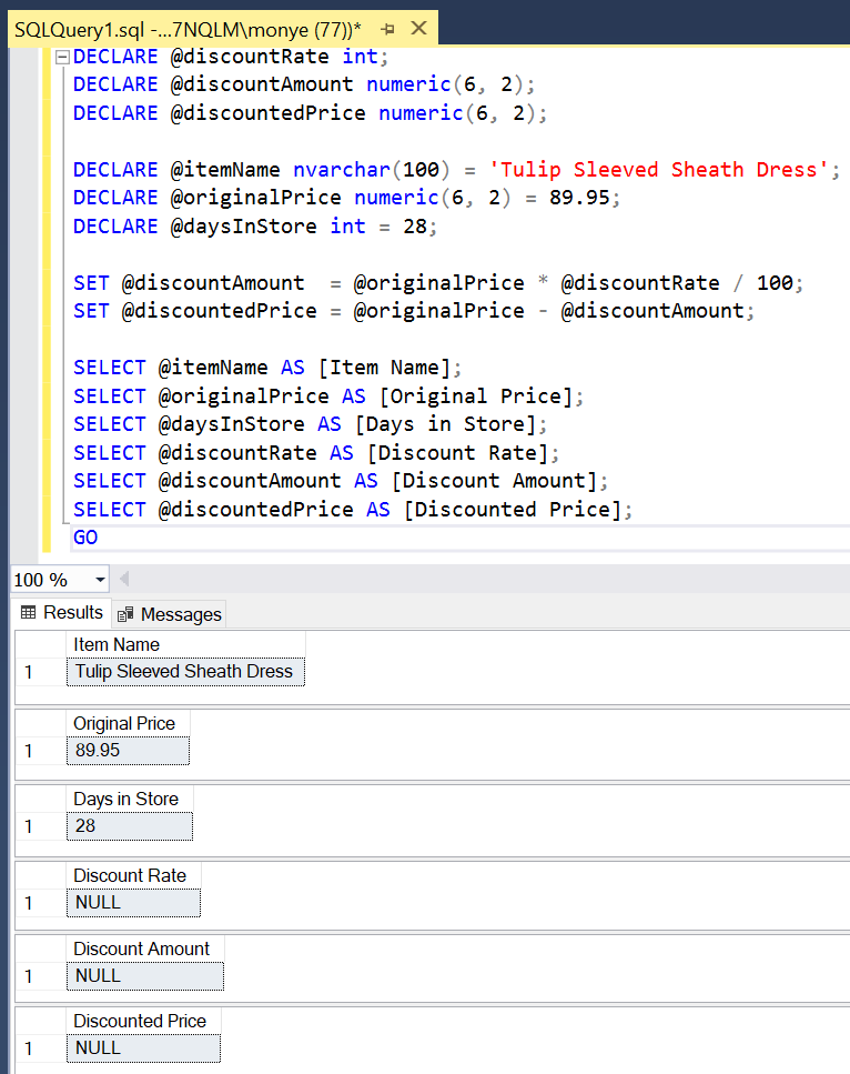 Query Editor - Introduction to Conditional Statements
