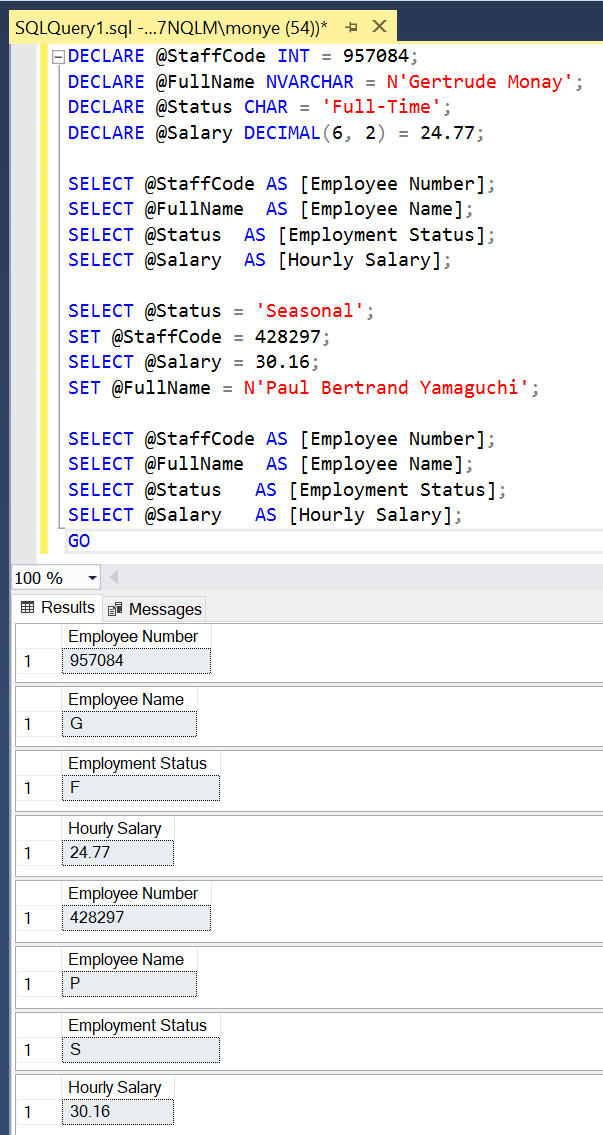 Query Editor