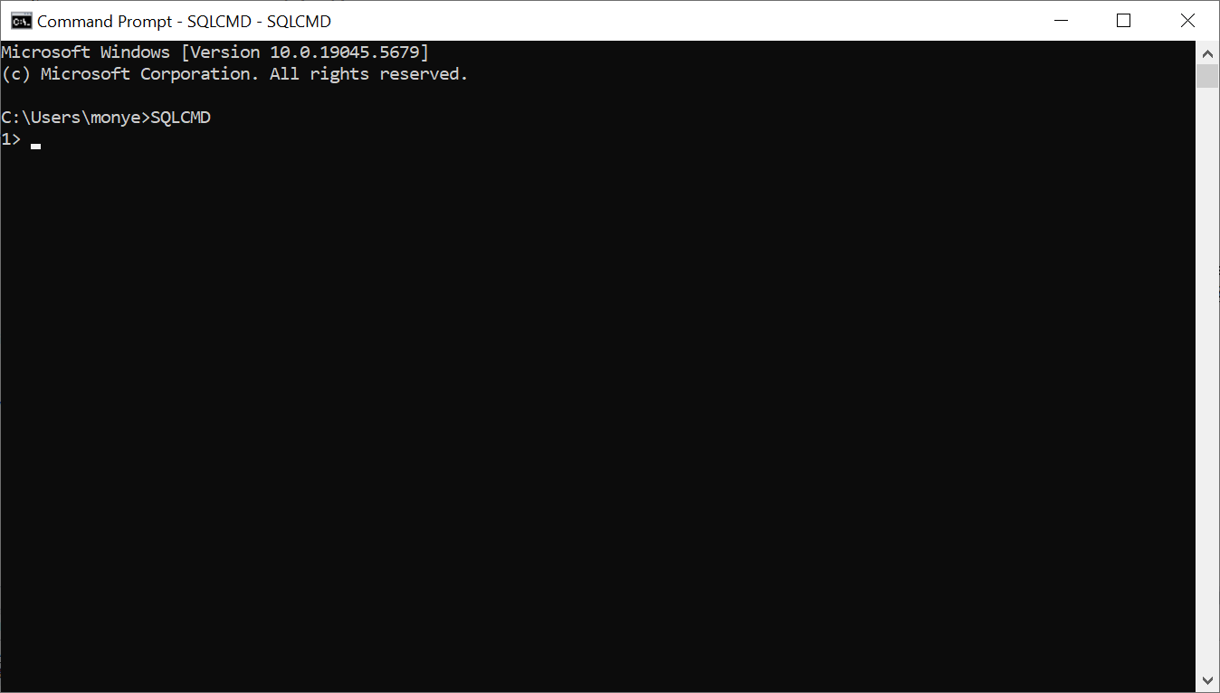The Command Prompt