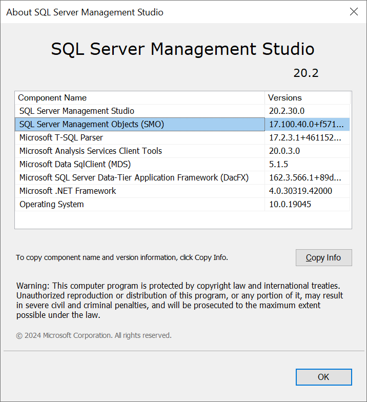 About Microsoft SQL Server