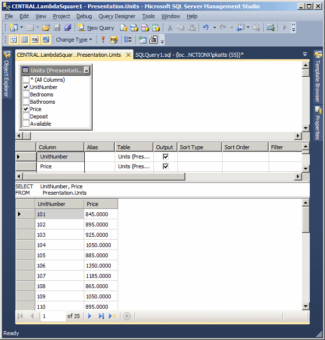 Selecting Many Fields