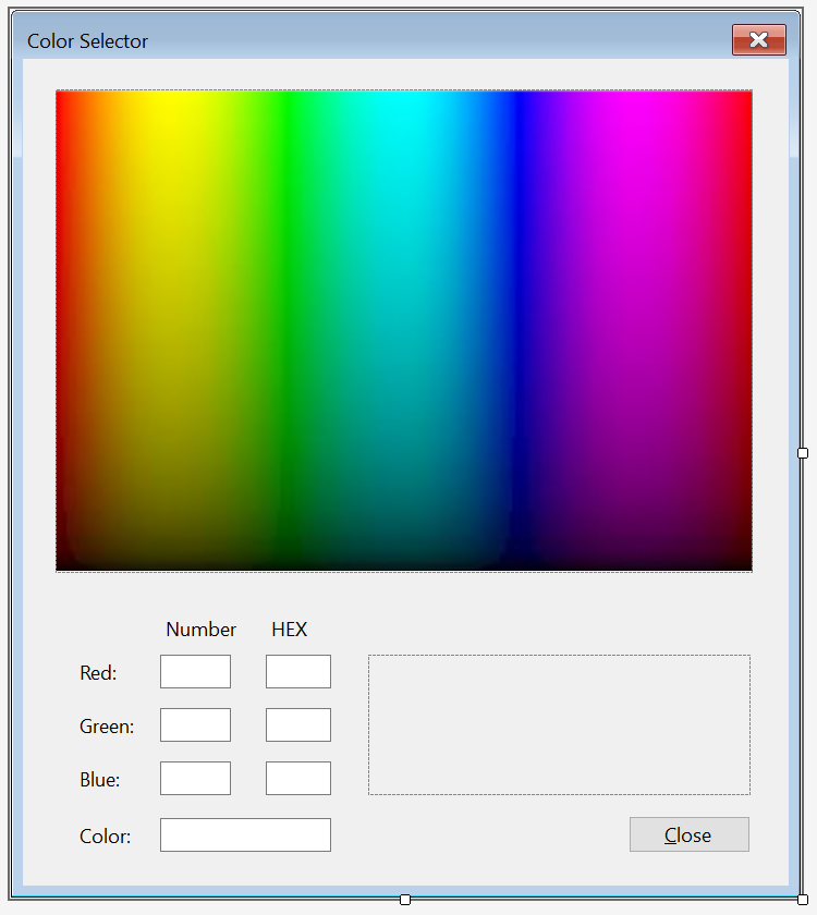 Color Selector
