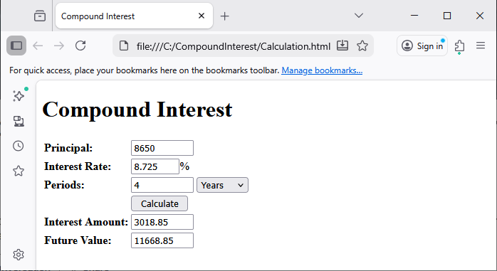 Compound Interest