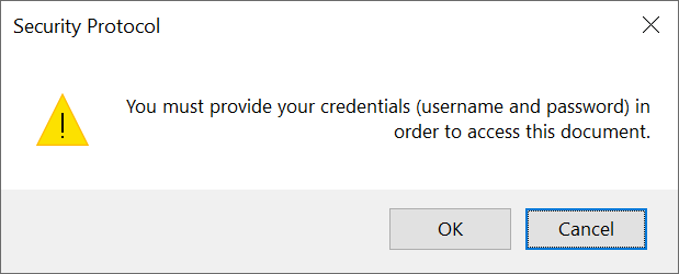 Message Box With an Option