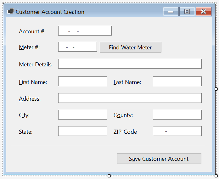 Stellar Water Point - New Customer Account