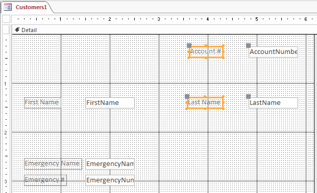 Adding Fields