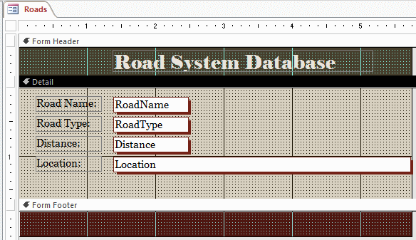 Form Design