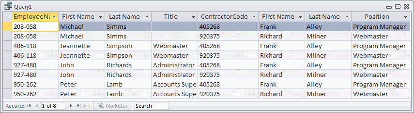 Query Example