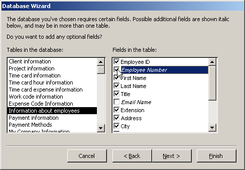 Database Wizard