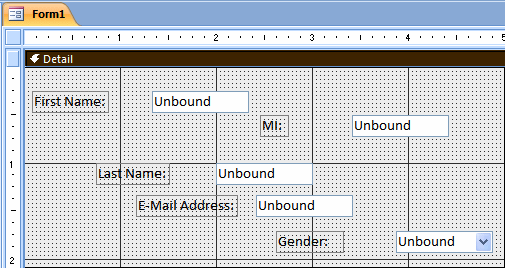 Form Design: Control Alignment