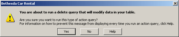 Delete Query