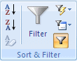 Sort & Filter