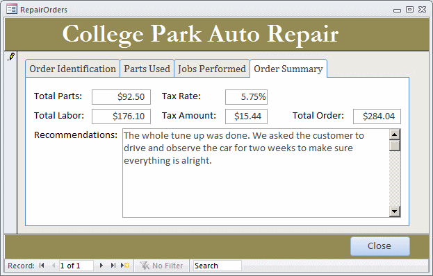 College Park Auto Parts