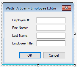Watts' A Loan - Employee Editor