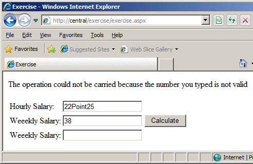 Exception Handling