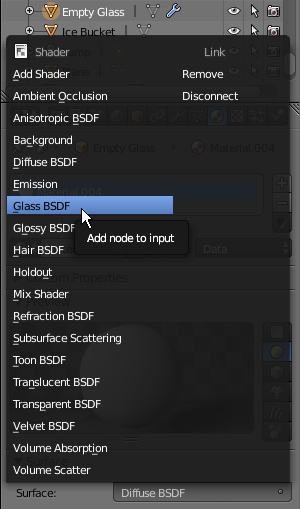 Menu Bar - Glassy BSDF