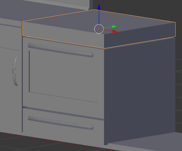 Modeling a Kitchen Stove - Counter