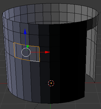 Modeling a Kapsiki House - The edges are selected only to show you the window. You don't have to select anything