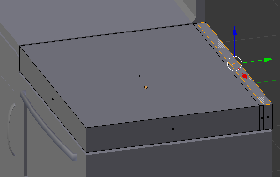 Modeling a Cabinet Counter