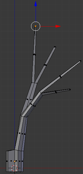 Modeling a Tree - Moving a Face