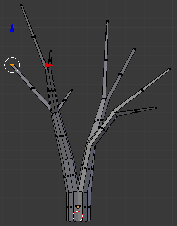 Modeling a Tree - Moving a Face