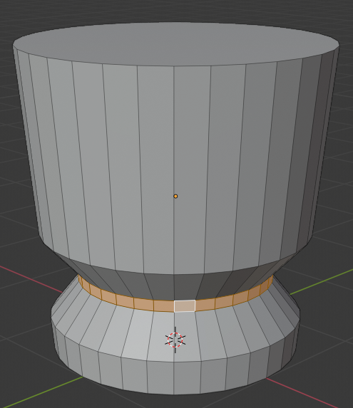 Modeling an Ice Bucket - Selecting Faces