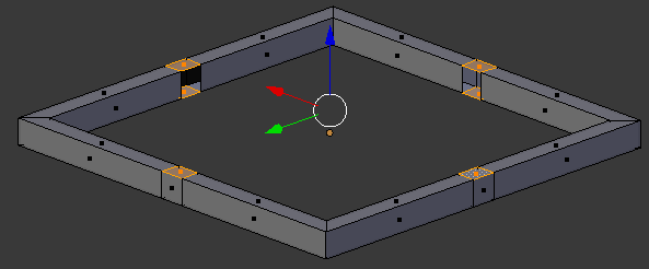 Modeling a Block of Townhouses