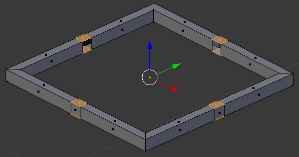 Modeling a Block of Townhouses