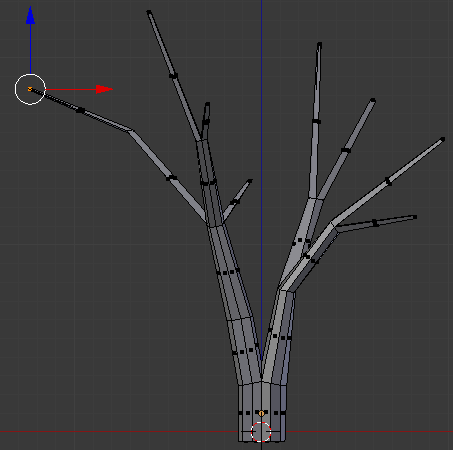 Modeling a Tree - Moving a Face