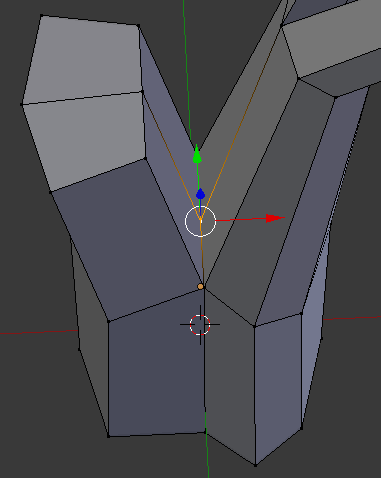 Modeling a Tree - Selecting a Vertex