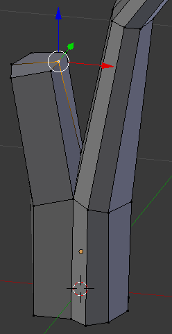 Modeling a Tree - Selecting a Vertex