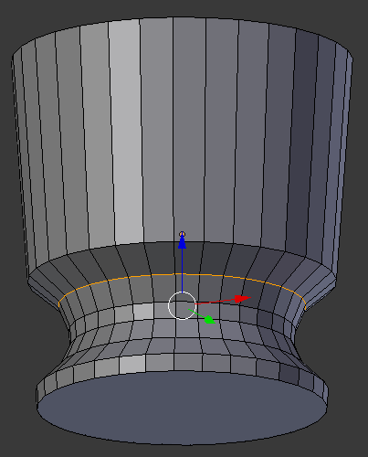 Modeling an Ice Bucket - Resizting a Cut