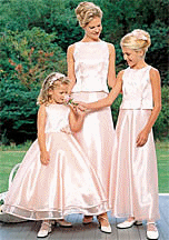 Girls Satin Dress